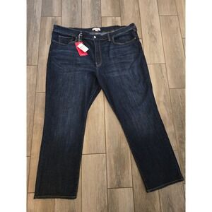 Lucky Brand Mens Athletic Fit Jeans 48x30 Dark Wash Coolmax Denim 7Y12667 NWT